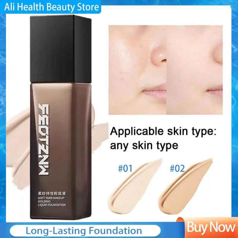 

Base Makeup Liquid Foundation Matte Concealer Nourishing Long-Lasting Facial Makeup Concealed Pores Breathable Cosmetics 30g