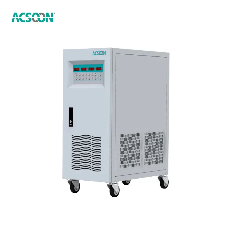 

Acsoon AF10 15kva stabilizer 1 phase output voltage automatic intelligent digital tube regulator