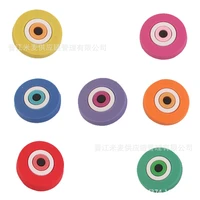 7styles devils eye cyclops pvc shoe buckle diy sneakers decoration fit croc clogs charms accessories wholesale kids party gifts