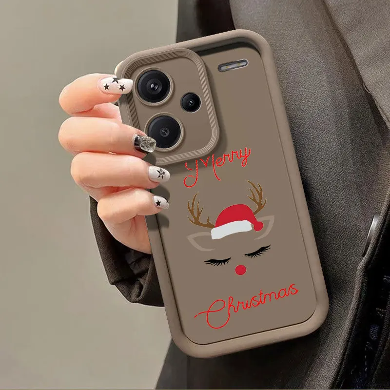 Рождественский Модный чехол для Redmi NOTE 10C 11 11T 12 12S 12C 13 13C A1 A2 A3 K40 K50 PRO PLUS 4G