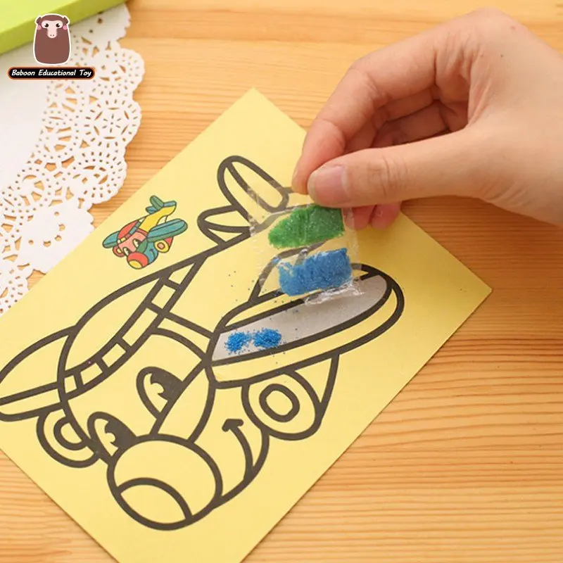 Рисунок 4 - Детская разноцветная Песочная живопись