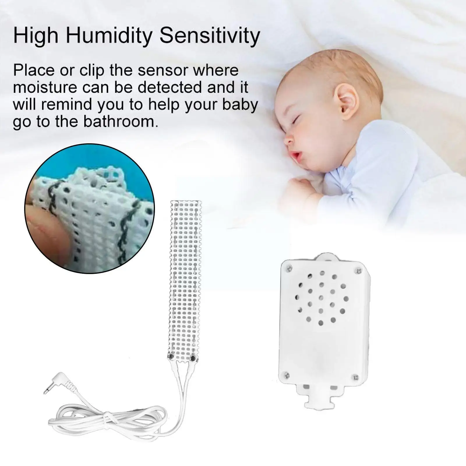 

Bedwetting Alarm For Baby Nocturnal Enuresis Alarm Adult Bed Wetting Treatment Urine Alarm For Children Adult D1G5