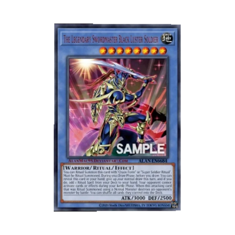 

Yu Gi Oh черный блестящий солдат-легендарный персонаж из аниме «меч», классика, игрушка в подарок