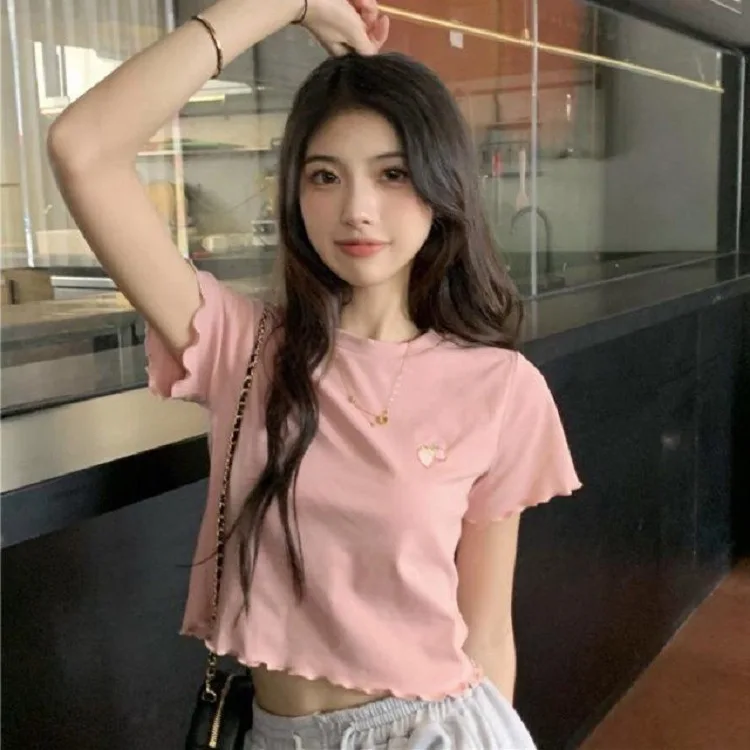 

New T-Shirt For Women’s Casual Lady Tide Female Dress Free Shipping