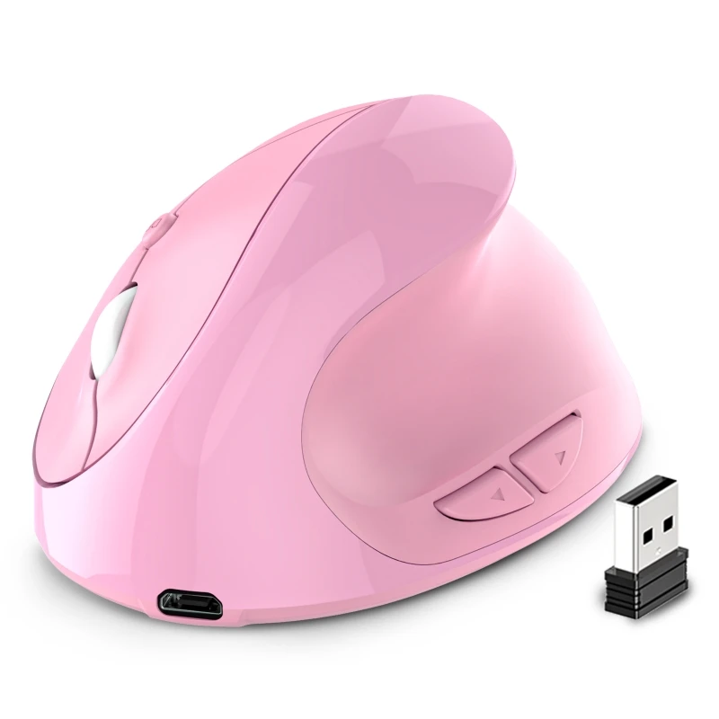 

Ergonomic Mouse 2.4G Wireless Vertical Mouse with 3 Adjustable DPI 800/1200/1600