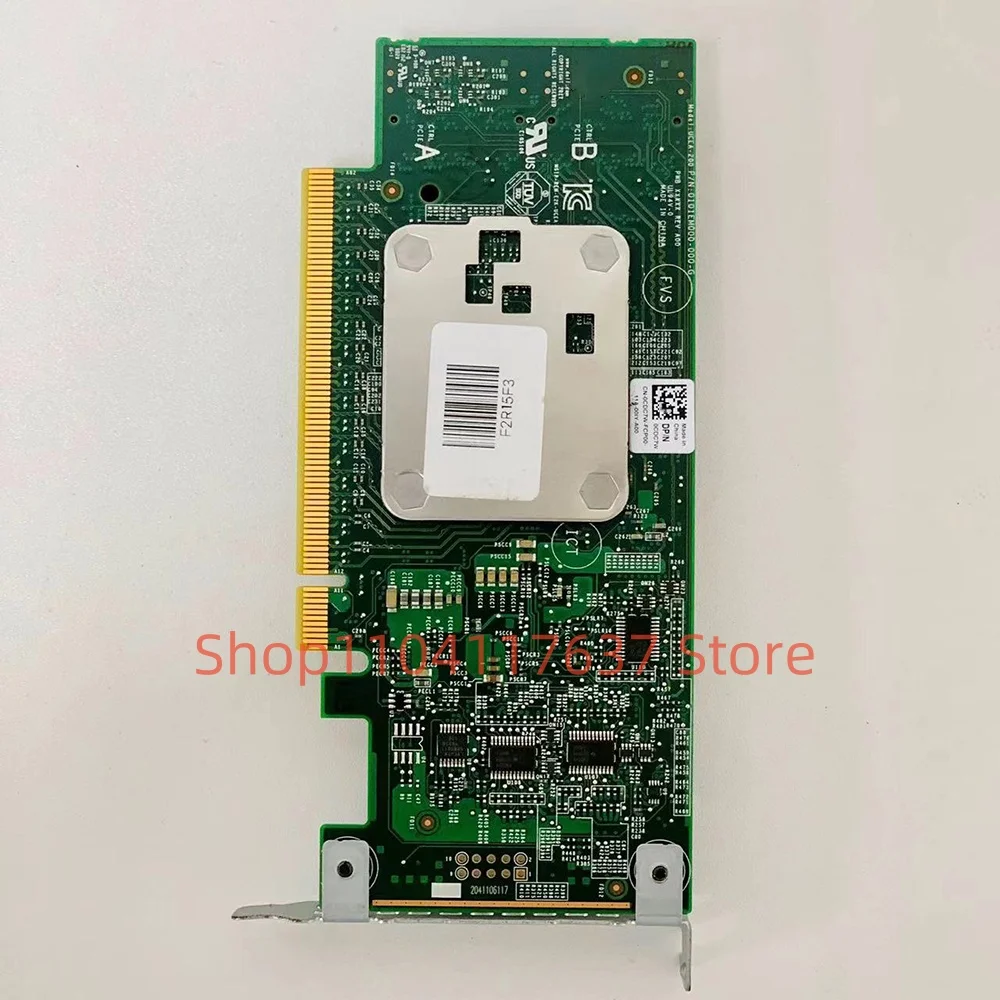 For CDC7W SSD NVMe PCIe 16X U.2 Passthrough Card U. 2 Hard Drives F2R15F3 Adapte C6420 R740 Server 0CDC7W Array car