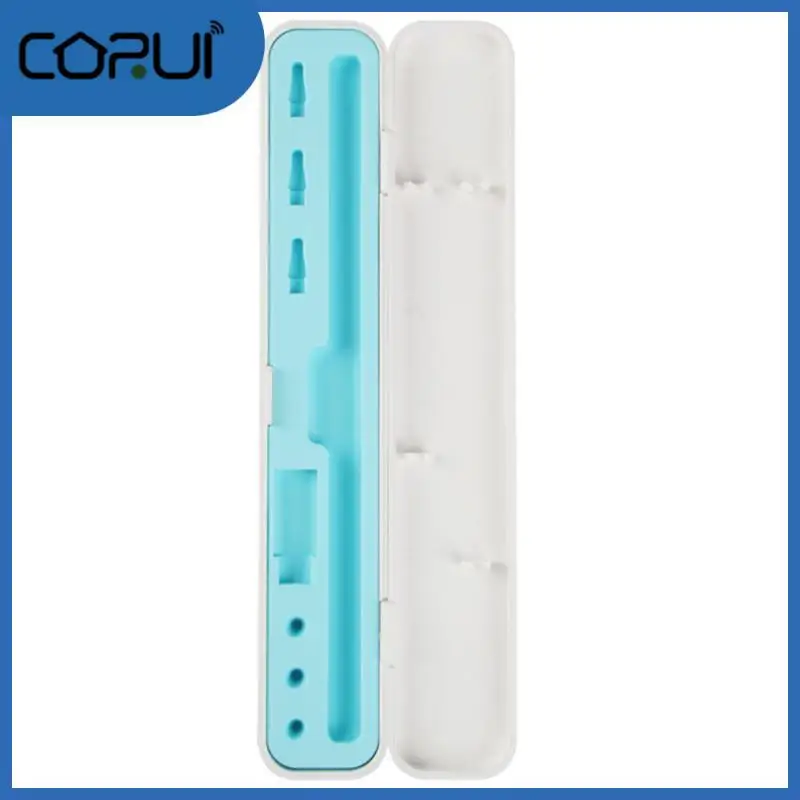 

Storage Box Silicone Lining Sky Blue Hard Shell Small And Light Portable Storage Capacitive Pen Accessories Pencil Case Fog Blue