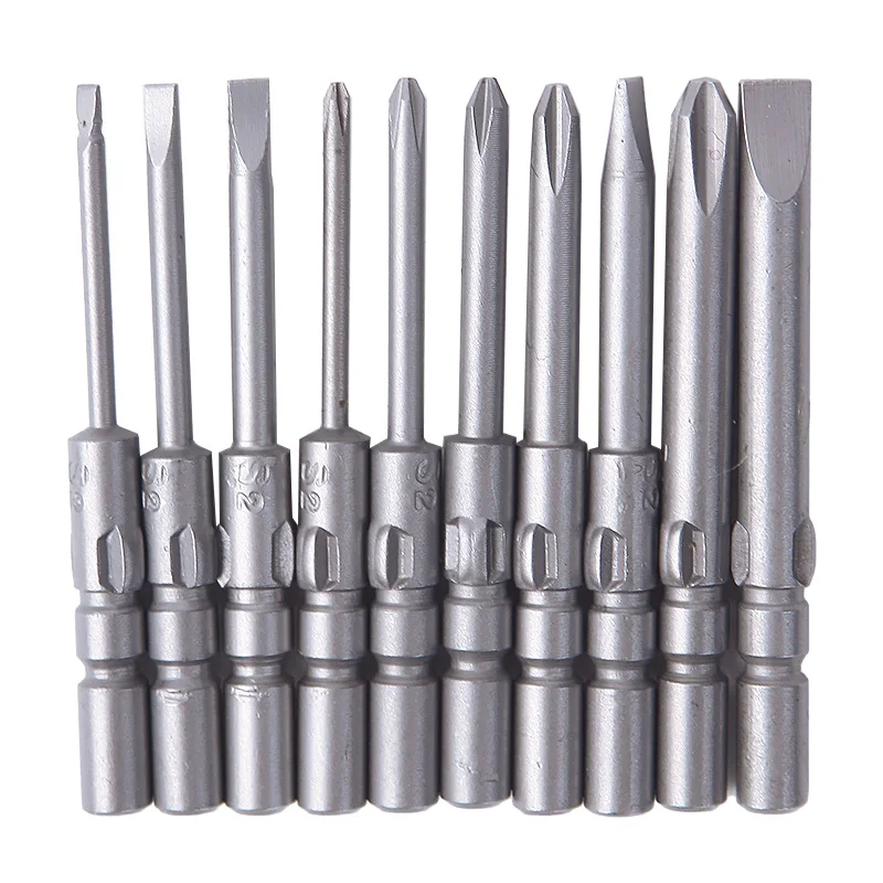 

Прочные практичные отвертки с шестигранным хвостовиком 10 шт./компл. 40 мм, магнитные крестовые биты, многофункциональный инструмент, бытовая...