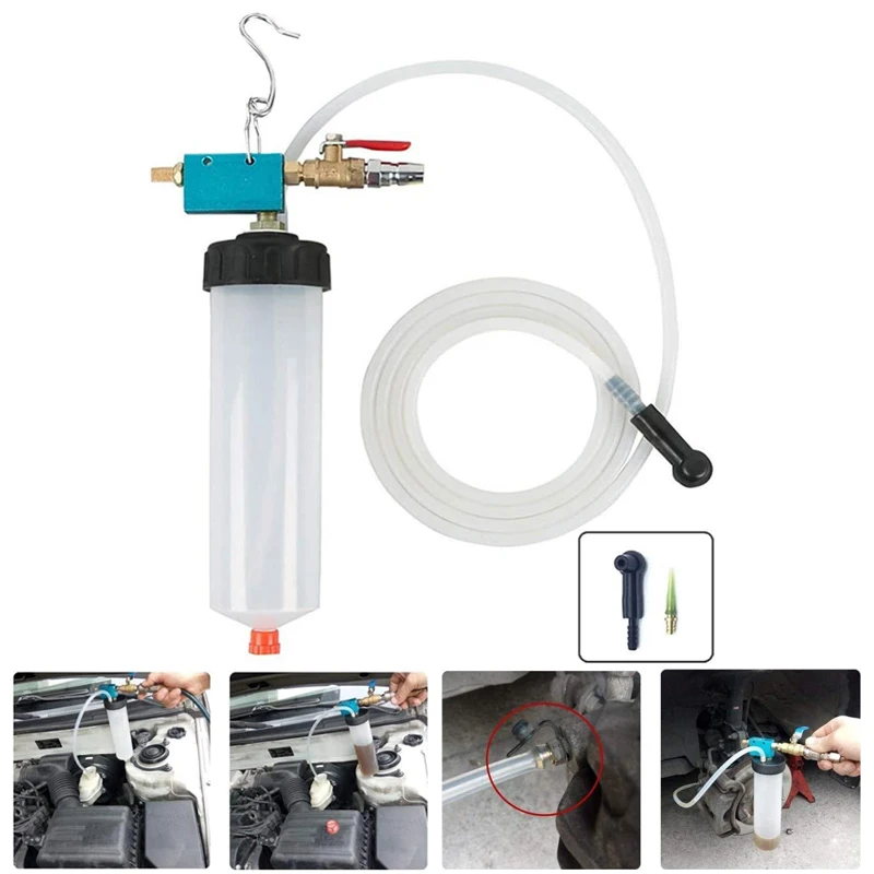 

Auto Car Brake Fluid Oil Change Replacement Tool Brake Fluid Drained Bleeder Pneumatic Vacuum Bleeder Extractor For Cars, Trucks