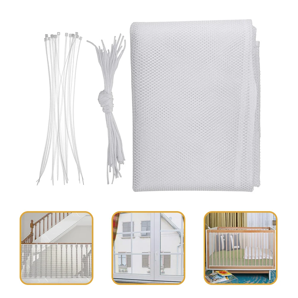 

Safety Net Banister Stair Guard Netting Railingbalcony Child Mesh Pet Railstairs Protection Pets Protector Shield Deck Handrail