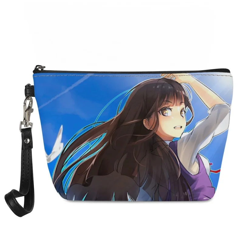 

2023 Hot Fashion Anime Fruits Basket Printing Makeup Bag Zipper Multi Functional Female Travel Pouch Small Ladies Cosmetic