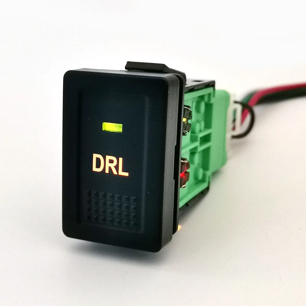 

1 шт., автомобильные светодиодные противотуманные фары DRL, кнопка включения и выключения музыки, переключатель обогрева сиденья с кабелем для Suzuki SX4 Swift Grand Vitara 2006-2012