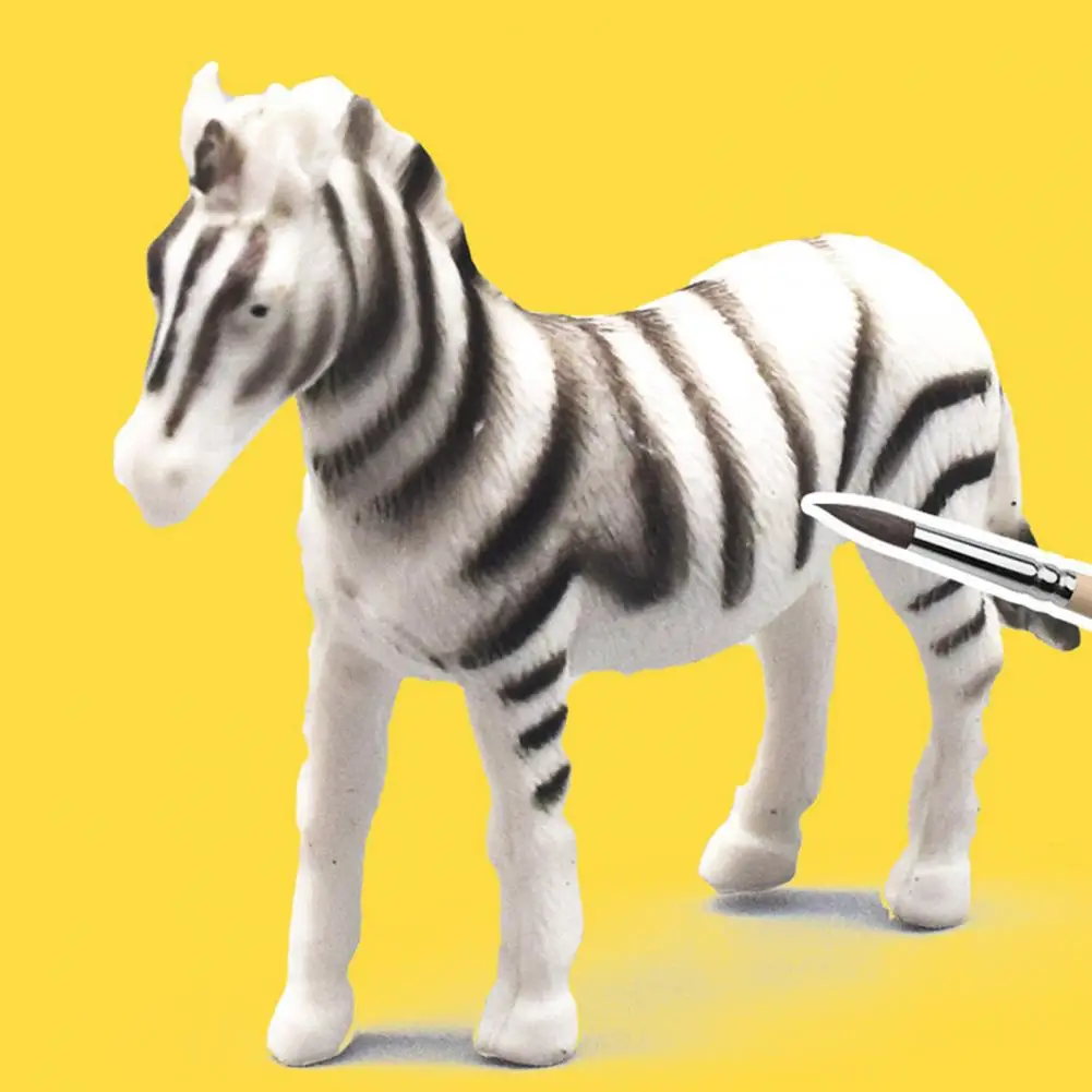 

Simulation Animal Models 12Pcs Interesting Clear Texture Anti-deformed Wild Animals Figure Ornaments Kid Gift