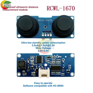 DC3-5V RCWL-1670 Ultrasonic Ranging Module Waterproof Transceiver Split HC-SR04 HC SR04 HCSR04 Distance Sensor For Arduino