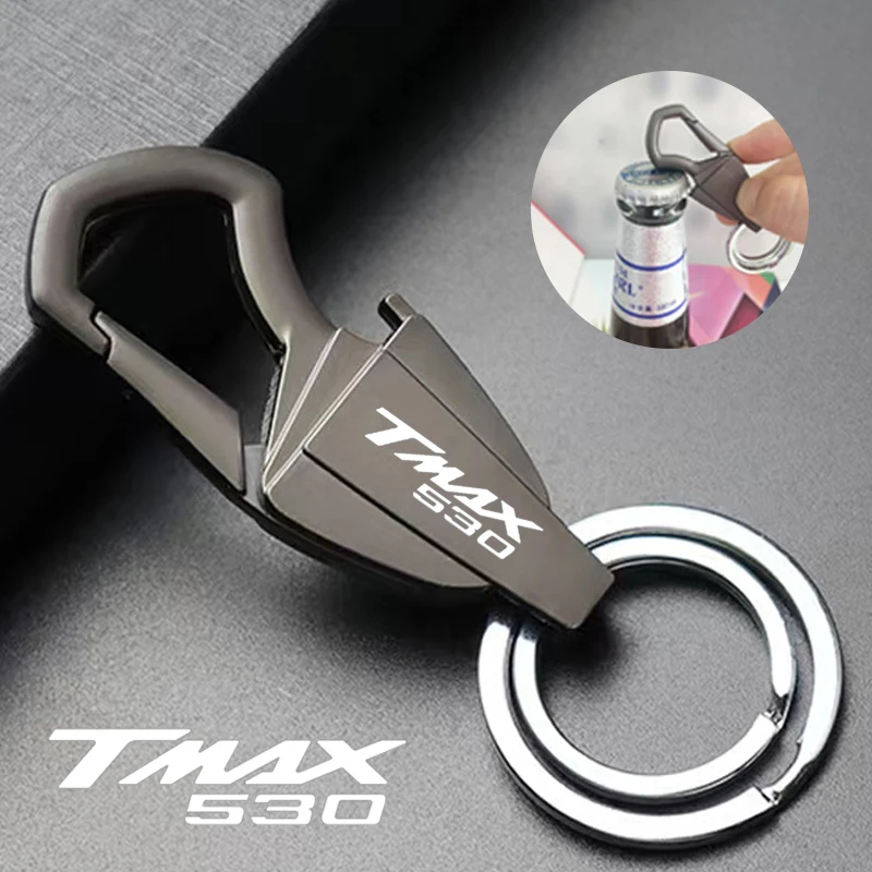 

For Yamaha TMAX 530 2015-2016 T MAX 530 SX/DX 2017 2018 2019 Motorcycle Accessories Keychain Zinc Alloy Multifunction Keyring