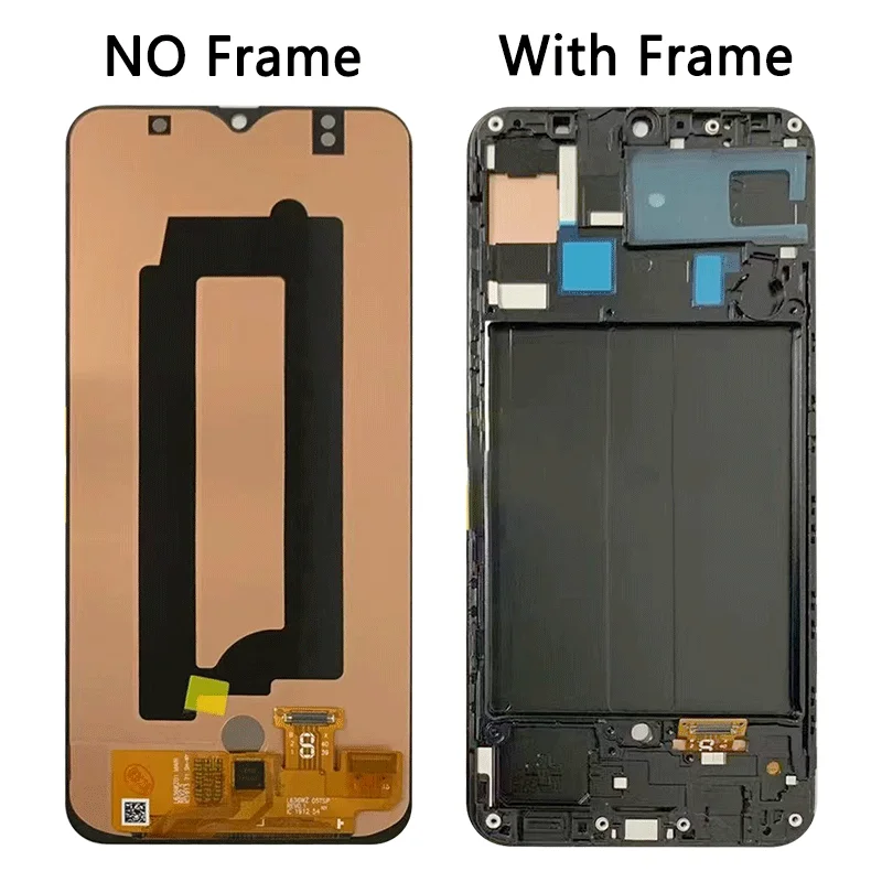 Фото 6,4-дюймовый Super AMOLED для Samsung A50 ЖК-дисплей A505 SM-A505FN/DS SM-A505F/DS Замена цифрового сенсорного экрана №4
