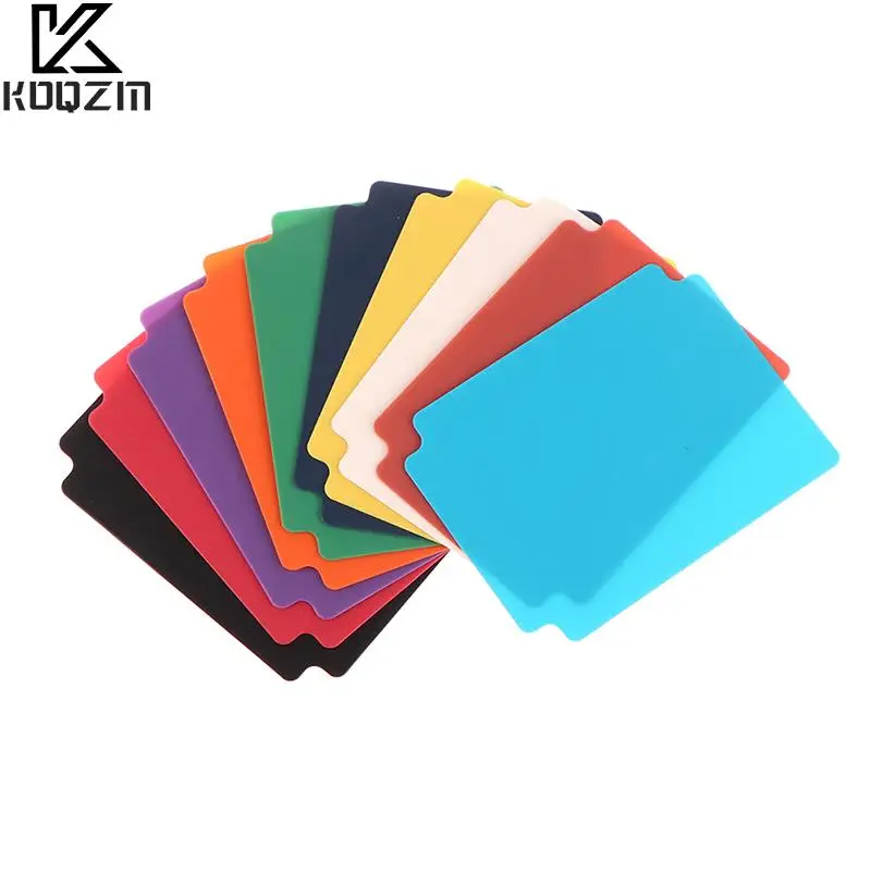 

Карточка 10 цветов, защита от ТМГ Eclipse, многоцветные разделители для настольных игр, Спортивная Коробка для карт