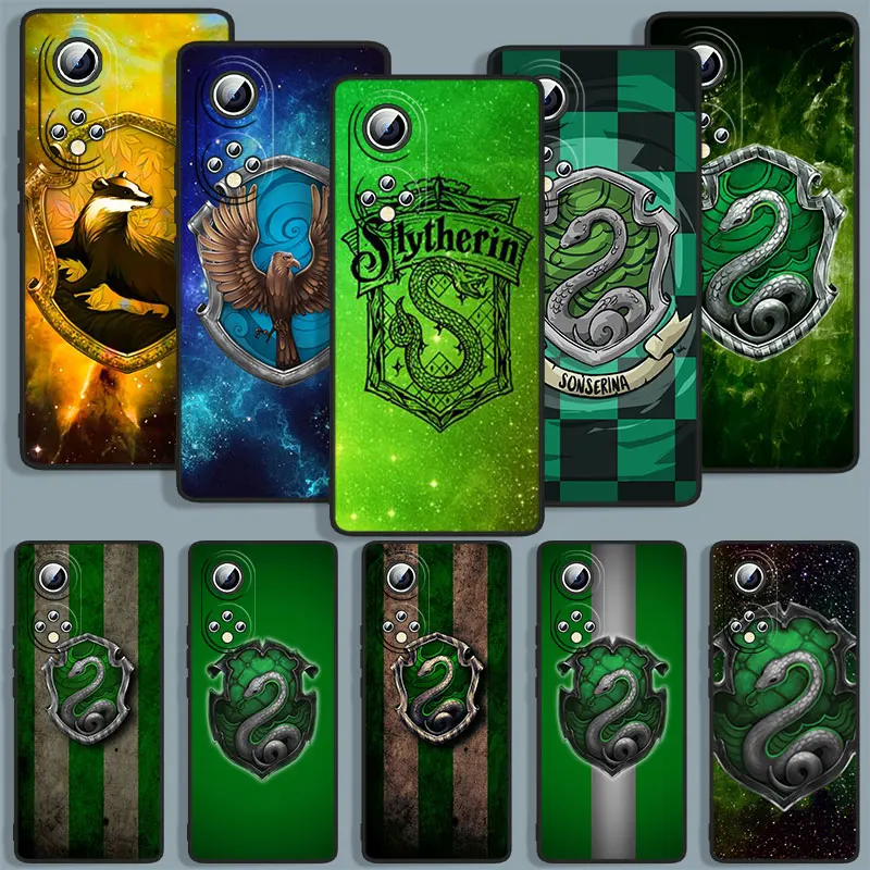

Hogwarts school Potter Love Phone Case For Huawei Honor 10 10X 10i 20S V20 20 30 30i 30S X30 50 60 X8 70 SE Pro Plus Black Cover