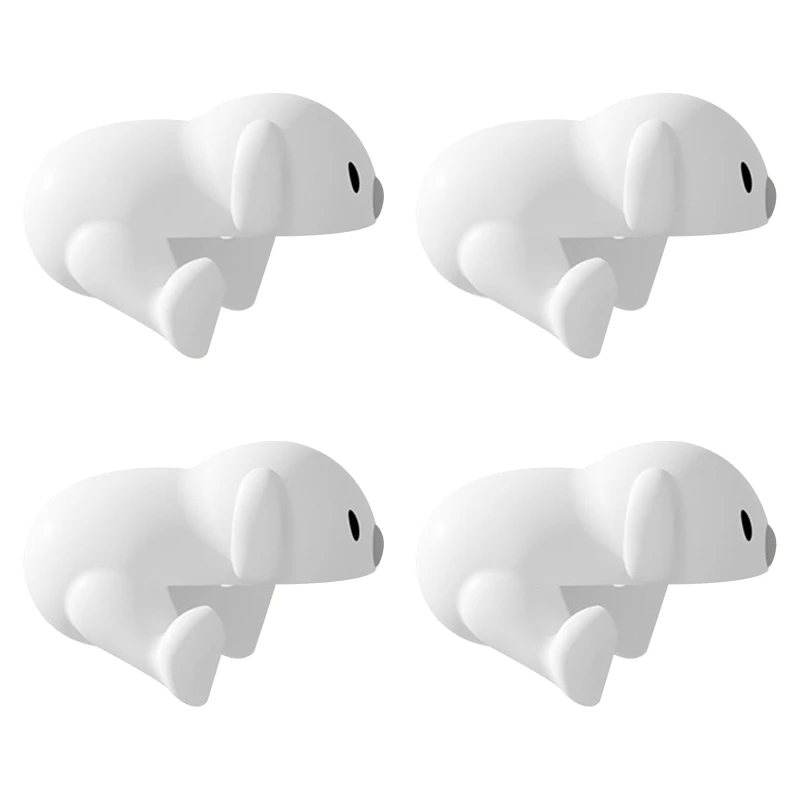 

Самоклеящиеся защитные уголки N0HB, 4 шт., защита от столкновений, Защита краев стола, красивый бампер для мебели безопасности детей