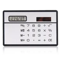 the newslim credit card cheap solar power pocket calculator novelty small travel compact wholesale