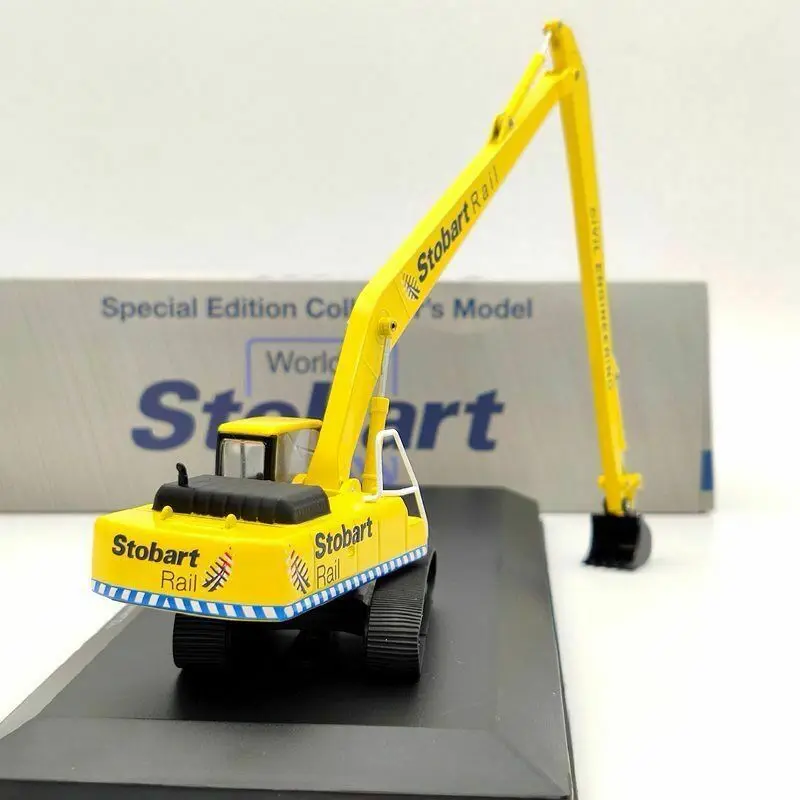 Гидравлический длинный экскаватор Atlas Эдди Stobart Komatsu PC340 W122 масштаб 1:76 литой под