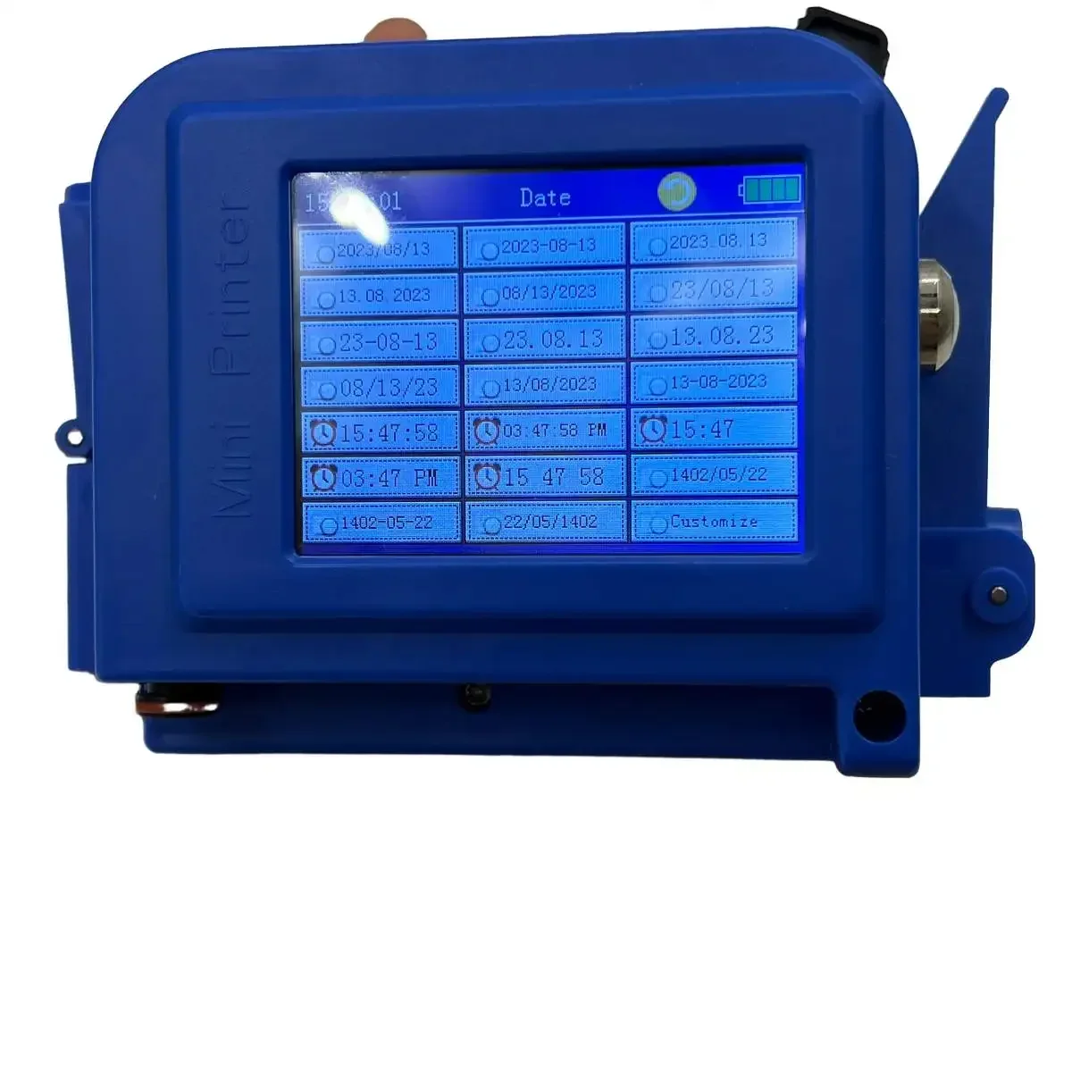 Ручной Мини-кодер для срока годности бутылок из ПЭТ портативный струйный принтер