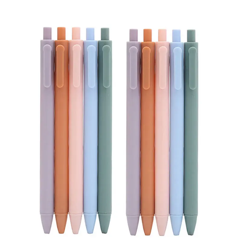 

2000 шт. Morandi цветной пресс нейтральная ручка Macaron гелевая ручка для офиса канцелярские принадлежности авторучка для подписи оптом