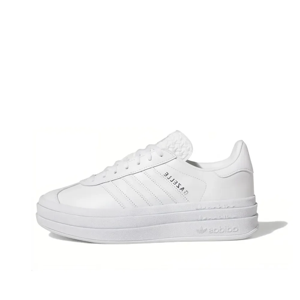Adidas GAZELLE BOLD Удобные универсальные модные туфли с низким берцем женская