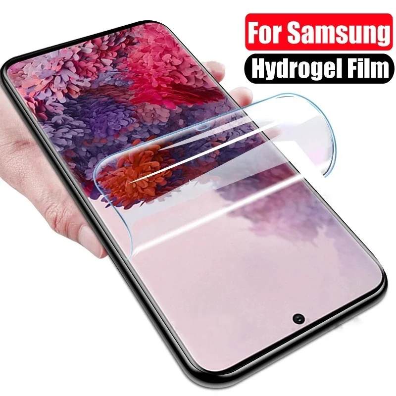 

Hydrogel Film For Samsung Galaxy S23 S22 Plus S21 S20 FE S10E S10 Lite M21 M31 M32 M51 M52 J4 Plus J6 J7 J8 Screen Protector