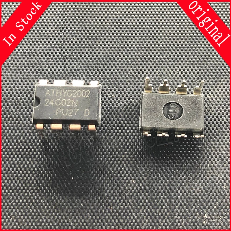 10 шт./Лот AT24C02 AT24C02AN AT24C02BN 24C02 24C02N 24C02AN 24C02BN 24C02WP DIP-8 в наличии
