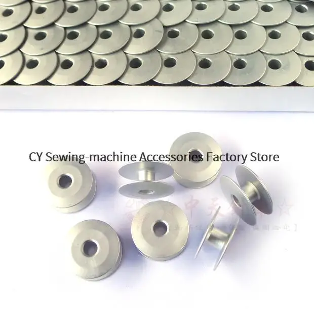 

100PCS 239729a 2.5cm Bobbin Aluminum Bobbin Core Diameter 25mm Large Bobbin Core Slope Computer Synchronous Dy Sewing Machine