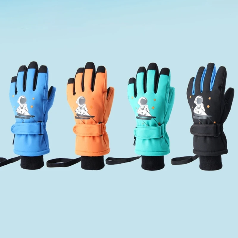 

Winter Warm Gloves Cold Weather Windproof Snowboard Snow Gloves Non-slip