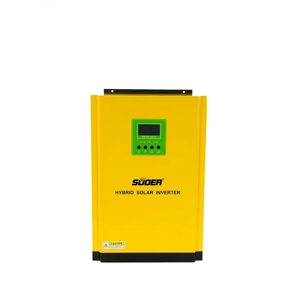 Suoer заводская цена 48V 5000 W 5KVA чистая Синусоидальная волна MPPT солнечный гибридный