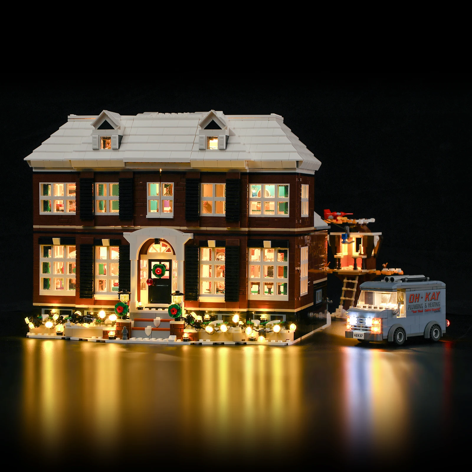 

3955 шт., Детский конструктор Moc 21330 для дома