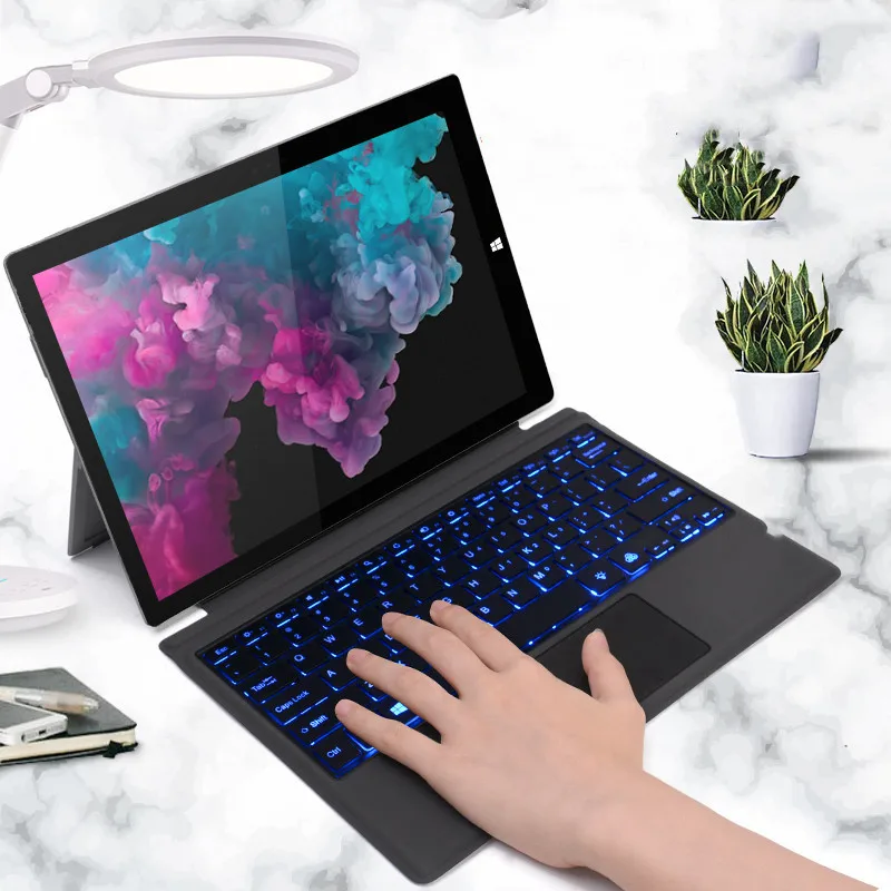 

Suitable for surface keyboard surfacego backlit keyboard pro8 magnetic bluetooth keyboard Pro567 keyboard