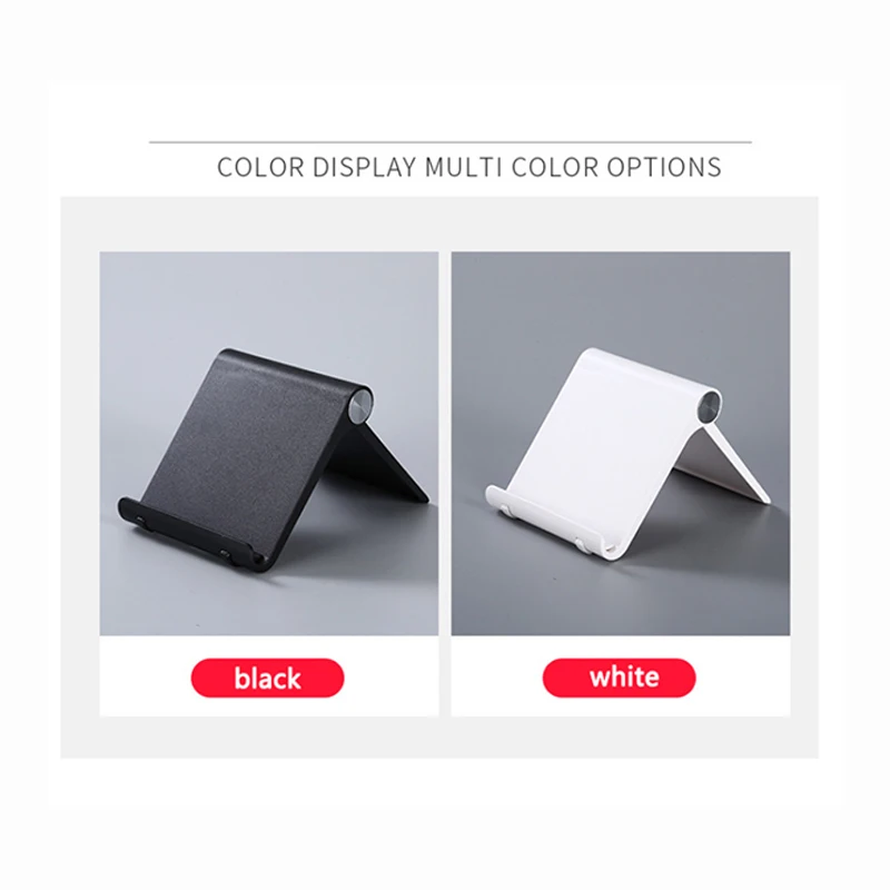 

Creative Desktop Stand Mobile Phone Holder Stable Cell Phone Holder Lazy Bracket Phone Accessories 110 Degrees Adjustable