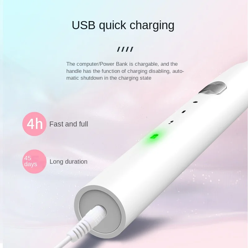 Magnetic Suspension Soft Bristle Electric Toothbrush Gift Set USB Fast Charging Couples Electric Toothbrush Wholesale enlarge