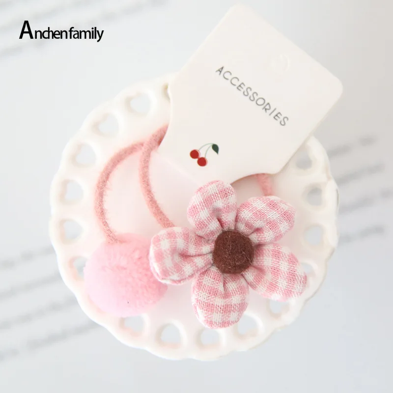 

Kids Girl Headband Tie Ring Headwear Scrunchie New Bow Cute Rope Bands Accessories ChildrenBaby Elastic Hair Rubber Baby Girls