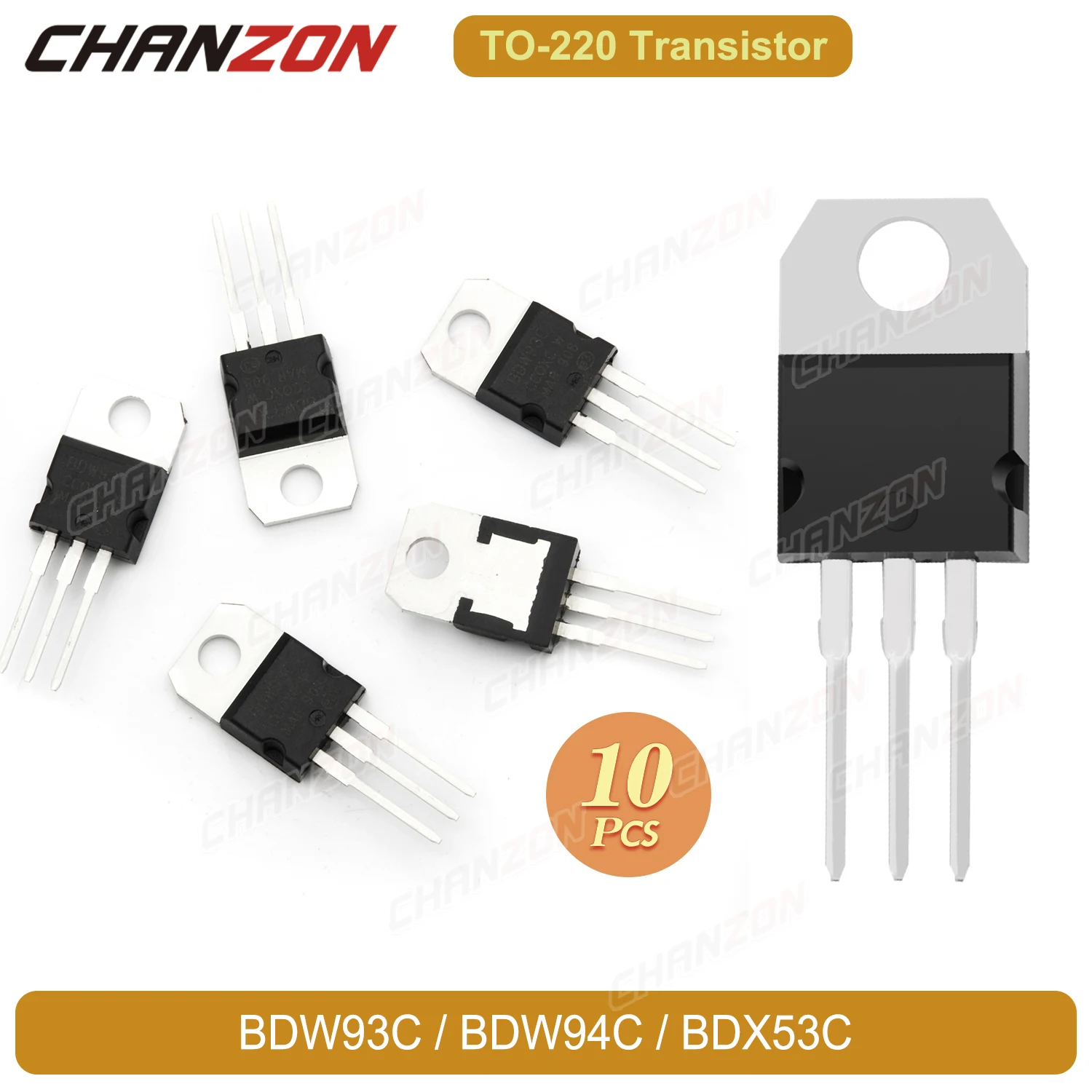 10 шт. TO-220 Оригинальный Bdw93C Bdw94C Bdx53C Darlington транзистор биполярный соединение BJT