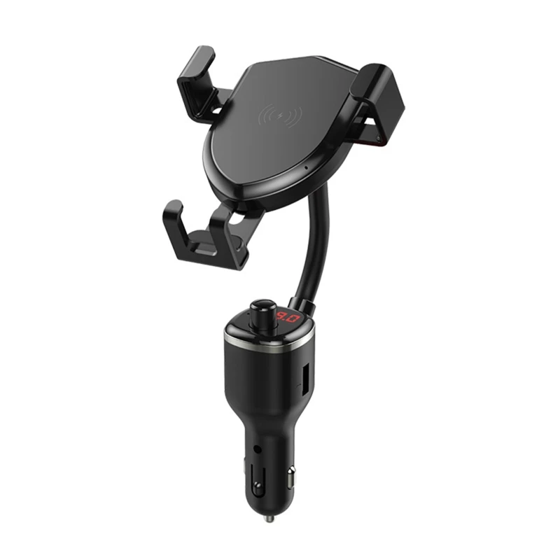 

Car Wireless Charging Holder Bluetooth-compatible mp3 Bluetooth-compatible Player Car Hands-free Phone Call FM Receiver