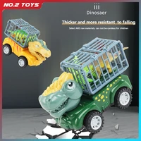 childrens inertial dinosaur toy car transporter engineering vehicle model educational toy transport vehicle toy gifts boy girl