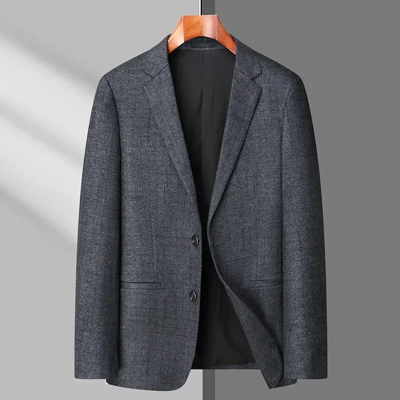 

Suit Jacket Men's Autumn New Single West Slim-Fit Korean Style Top Business Casual Men's Jackets