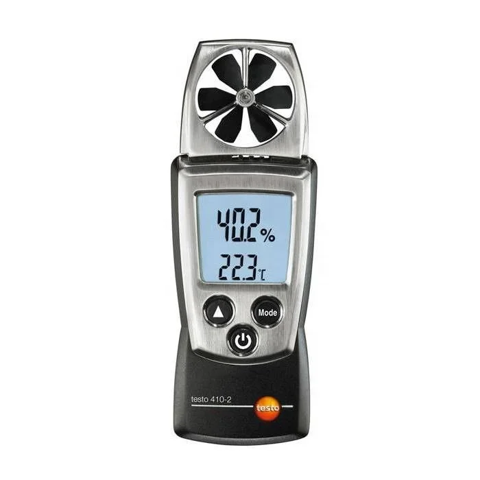 

Карманный цифровой анемометр testo 410-2 для скорости воздуха и влажности воздуха-Nr. 0560 4102
