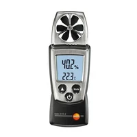 pocket size digital vane anemometer testo 410 2 for air velocity and air humidity nr 0560 4102