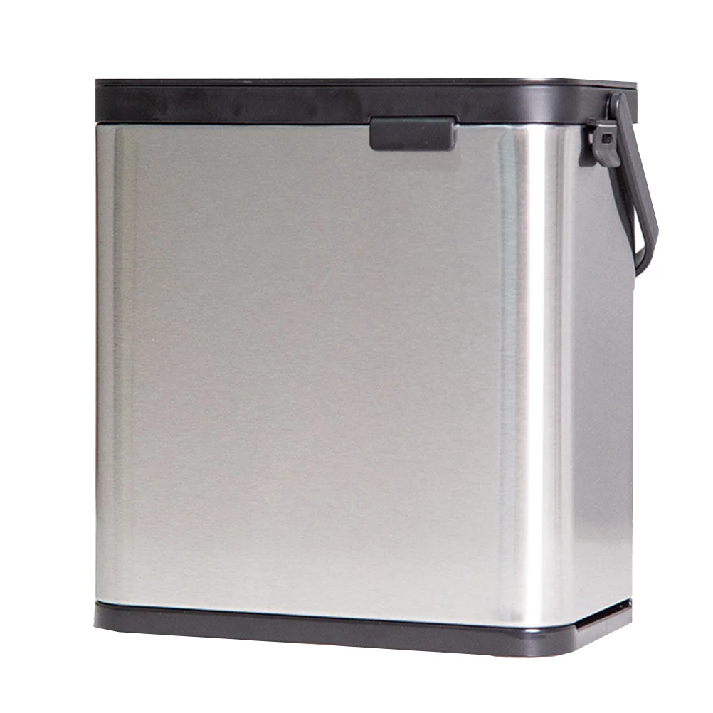 

Can Trash Sink Garbage Waste Kitchen Containerbin Smellproofholder Storage Basket Cabinet Door Desktop Hanging Steel Stainless