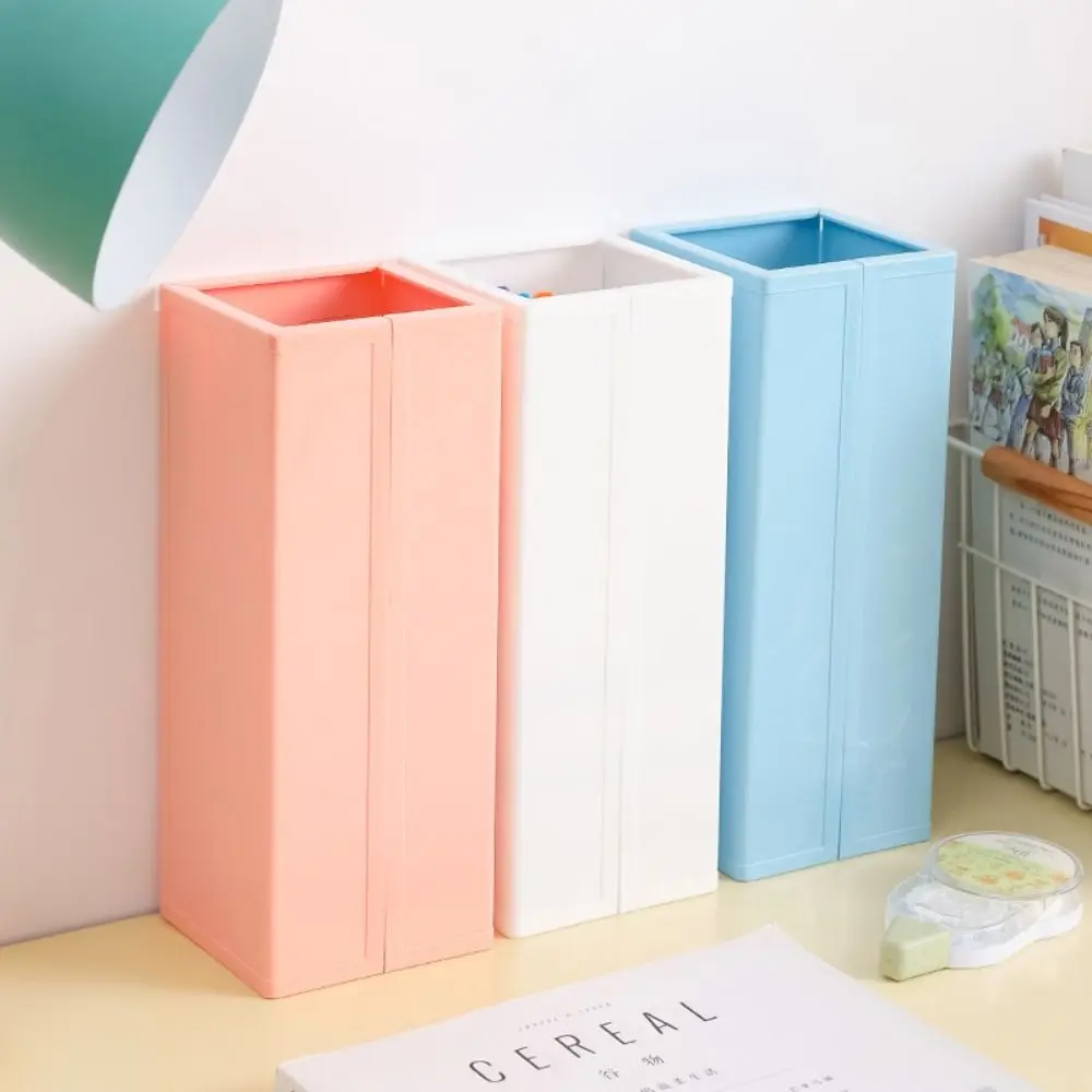 

Stationery Phone Stand Holder Room Office Desktop Organizer Storage Box Pencil Storage Bucket Desktop Pen Holder