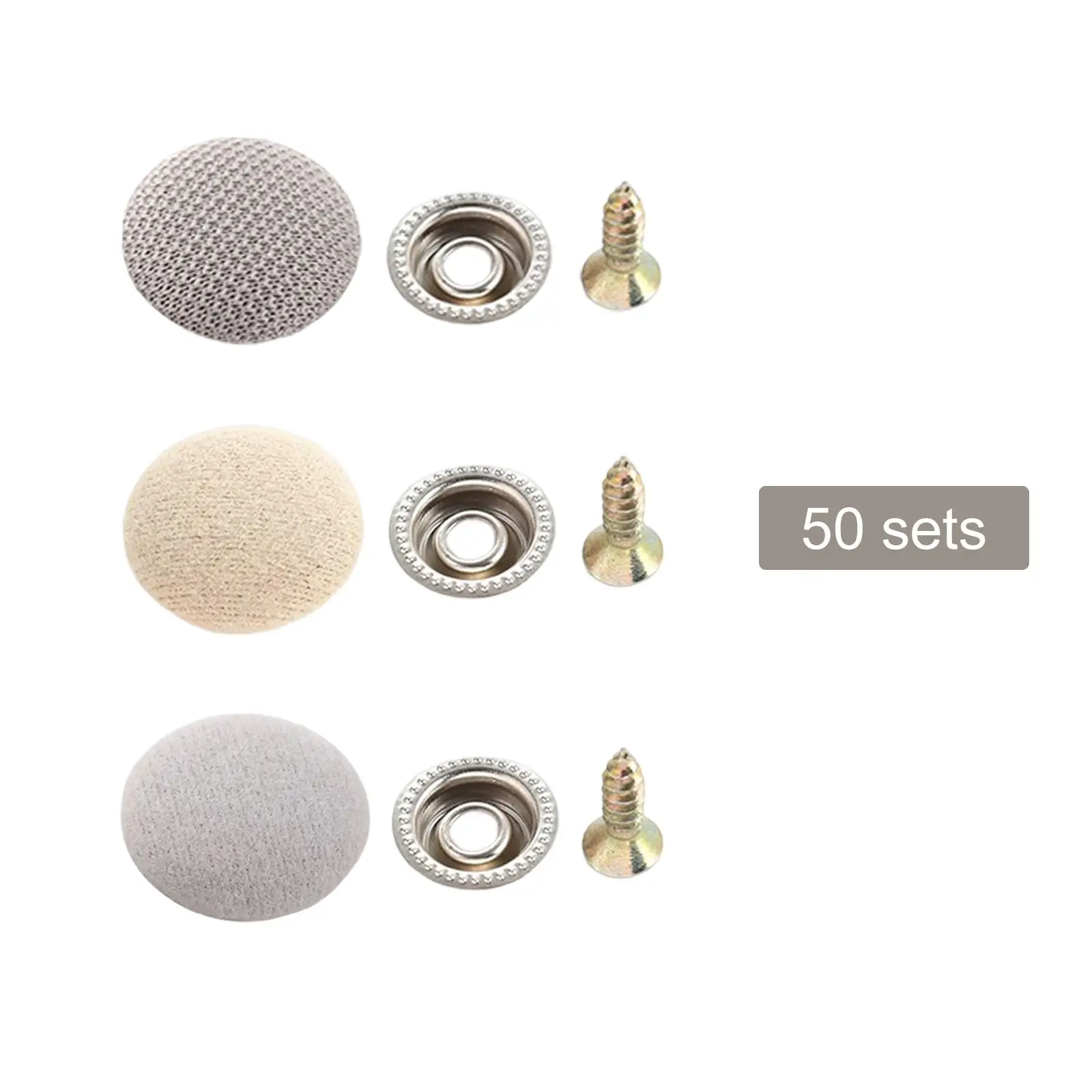 

50x Car Roof Repair Button Fixed Buckle Roof Repair Buckle Simple Operation Universal Auto Roof Snap Rivets for Trucks Cars SUV