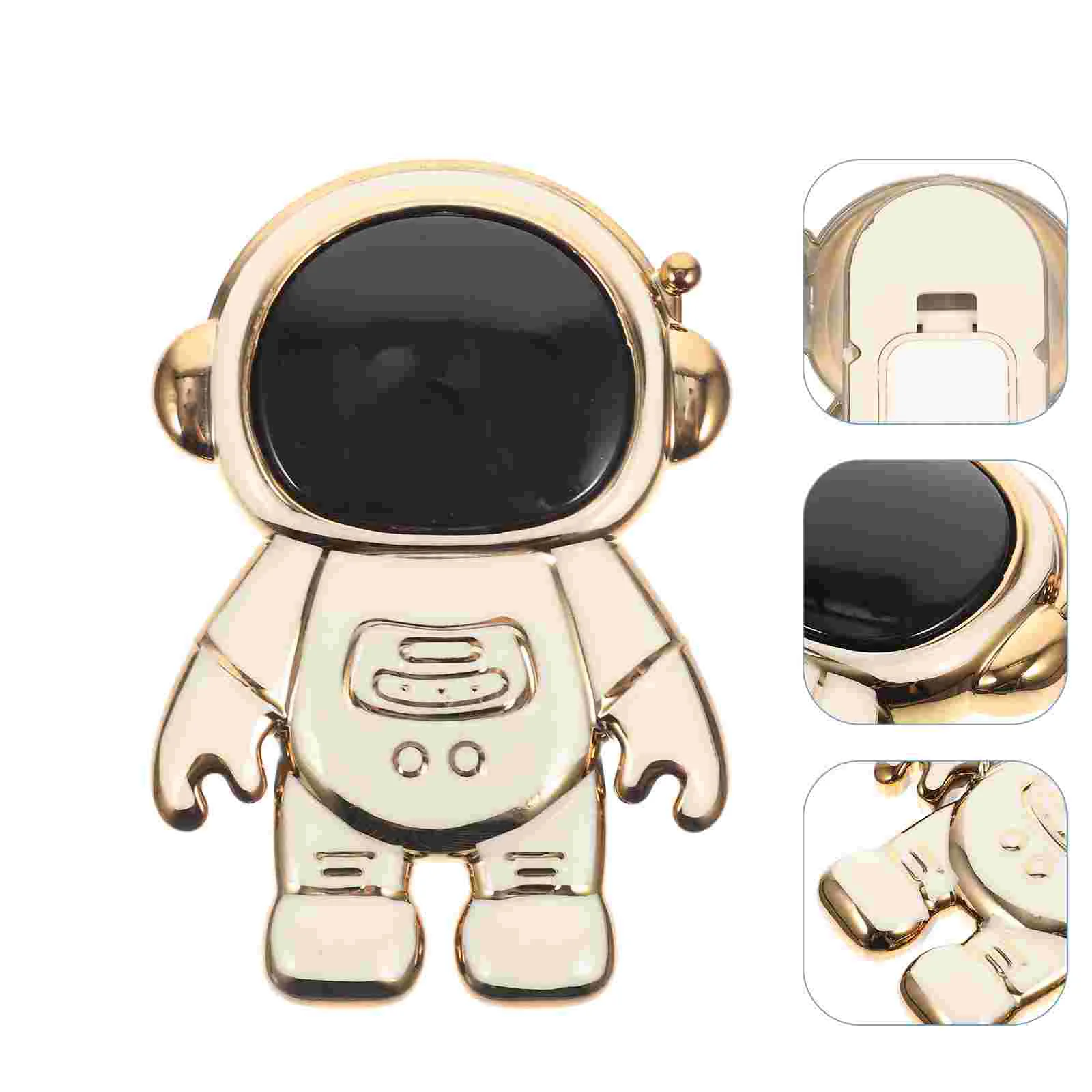 

Holder Astronaut Stand Decor Bracket Cellphone Desktop Folding Mobile Desk Ornament Shape Supporter Lovely Decorative Tablet