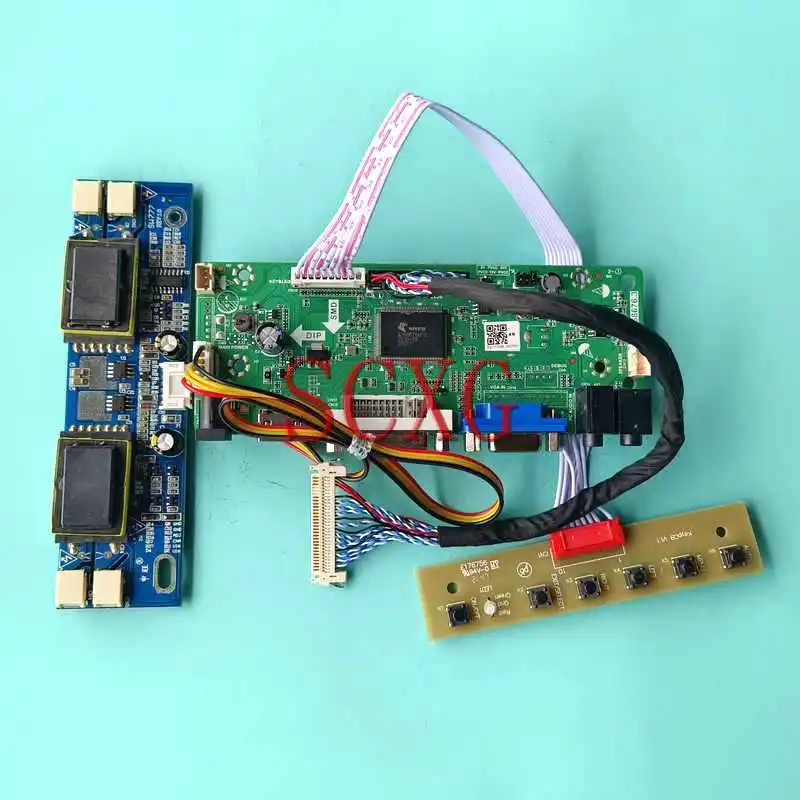 

Плата контроллера матрицы ЖК-дисплея подходит для M190MWW1 M190PW01 19 "30-контактный LVDS 1440*900 4ccfl Комплект «сделай сам» VGA DVI HDMI-Совместимость