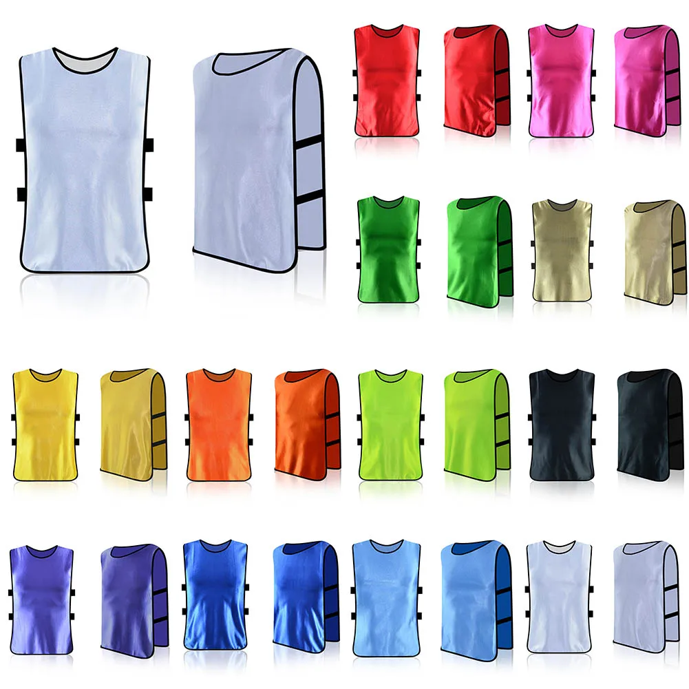 12 Color Polyester Football Sports Lightweight Loose Fit Football Vest Basketball Breathable Cricket Quick Dry, Sports